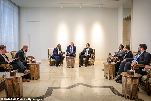It was the first visit by a British minister to the war-ravaged country in 14 years and signalled the re-establishment of formal diplomatic relations